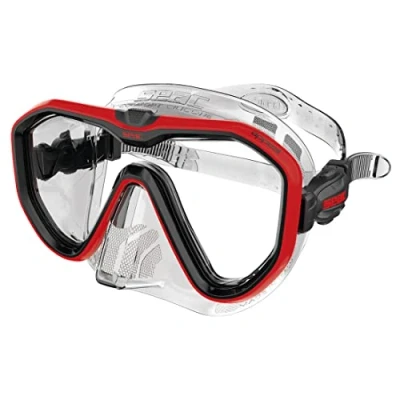 Image of SEAC Appeal, Made in Italy single lens diving mask with 3D buckle directly to the skirt