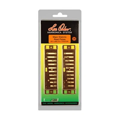 Image of Lee Oskar Harmonicas Replacement Reeds, Original comb and cover plates reused, Available in all keys, Harmonica Reeds