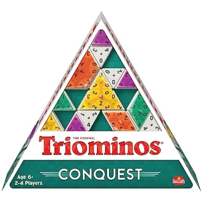 Image of Triominos Conquest, Board Game for Children from 6 Years, 2 to 4 Players