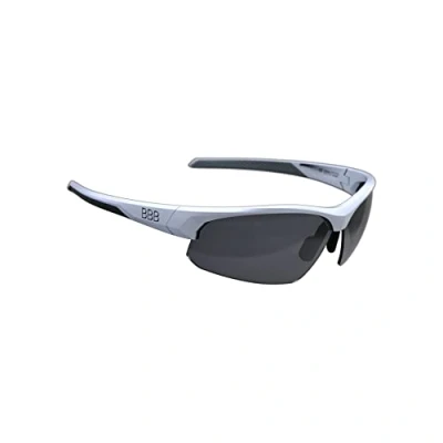 Image of BBB Cycling Unisex&#039;s Impress BSG 58 Sport Glasses, Matt White, One Size