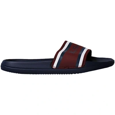 Image of Ben Sherman Weston Slide Mens Slip On Flip Flop Sliders Sandals BS21204 Navy, 9 UK