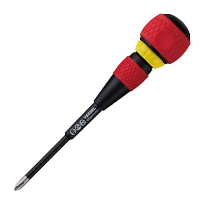 Image of VESSEL BALL GRIP Ratchet Screwdriver (+2x100(4&quot;))