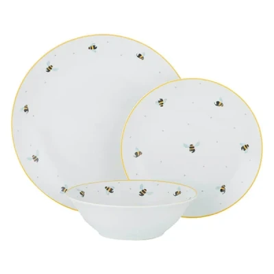 Image of Price &amp; Kensington Sweet Bee 12 Piece Dinner Set