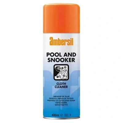 Image of Pack of 4 Ambersil Pool &amp; Snooker Baize Cloth Cleaner 400ml Billiards 31634