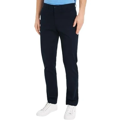 Image of Tommy Hilfiger Denton Essential Chinos, Men&#039;s, Size: 40x36, Desert sky