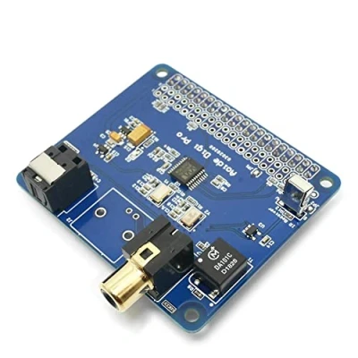 Image of DollaTek HIFI DiGi+ Digital Sound Card I2S SPDIF Optical Fiber RCA for Raspberry Pi 3 2 model B B+