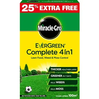 Image of Miracle Gro EverGreen Complete 4 in 1 3.5kg 80m² + 25% Bag