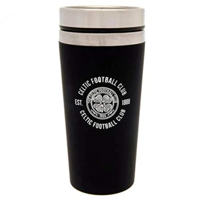 Image of Celtic FC Executive Travel Mug (One Size) (Black)
