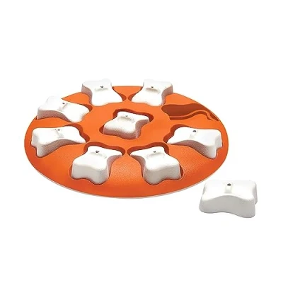 Image of Outward Hound Nina Ottosson Dog Smart Orange Interactive Treat Puzzle Toy