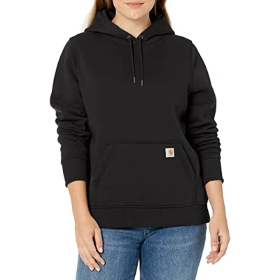 Image of Carhartt Women&#039;s Relaxed Fit Midweight Sweatshirt, Black, L