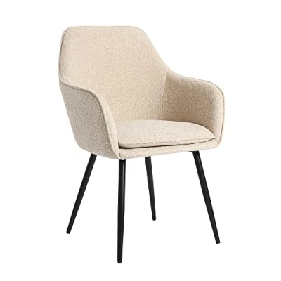 Image of Genesis Accent Chair, Metal, Cream, One Size