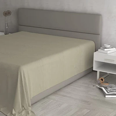 Image of Max Color Top Sheet, 100% Cotton, Taupe, Maxi Double