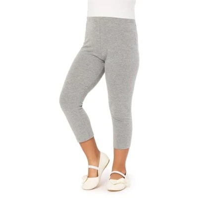 Image of Merry Style Girl&#039;s 3/4 Leggings MS10 226(Melange, 5 Years)