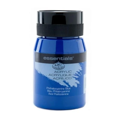 Image of Royal &amp; Langnickel RAA 5112 Essentials 500ml Acrylic Paint Pthalocaynine Blue