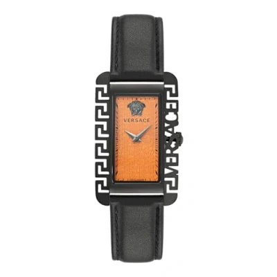 Image of Versace Flair Gent Unisex&#039;s Black Watch VE7D00123 Leather (archived) One Size