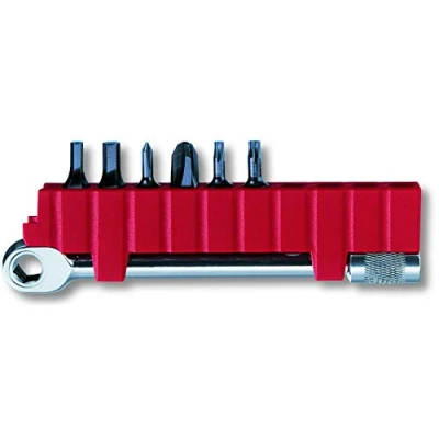 Image of Victorinox 3.0306 Ratchet with Bit Case and 6 Bits, Silver