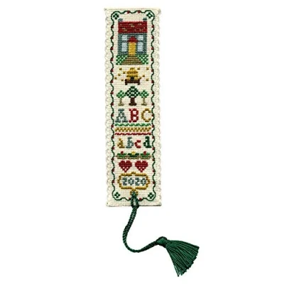 Image of Textile Heritage Country Sampler A Counted Cross Stitch Bookmark Kit