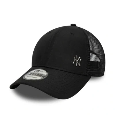 Image of New Era Flawless 9FORTY Trucker Unisex Cap, Size: One Size, Black