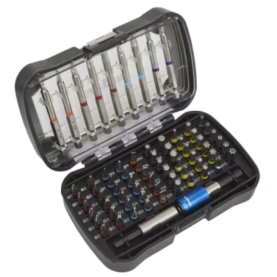 Image of Siegen Power Tool Bit Set 71pc Colour Coded S2