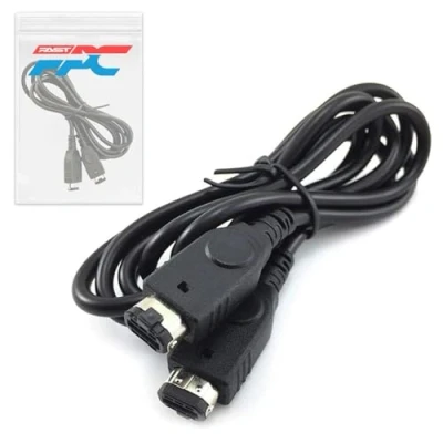 Image of 2 Player Game Link &amp; Trade Cable Lead Adapter, Compatible with Nintendo Gameboy Advance SP/GBA SP