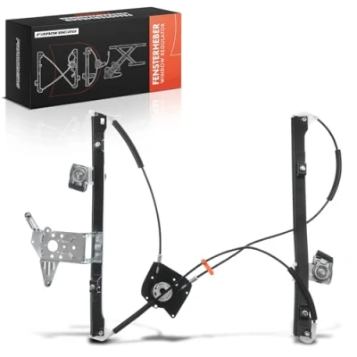 Image of Frankberg Window Regulator Electric Without Motor Front Left Compatible with Lupo 6X1 6E1 2/3 Door 1998 2005 6X0837461