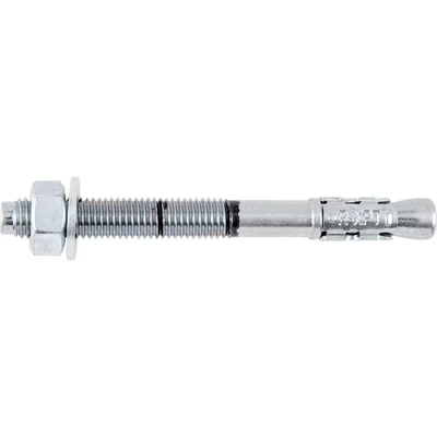 Image of Rawlplug R XPT 12125 12 x 125 mm M12 Zinc Plated Through Bolt (50 pieces)