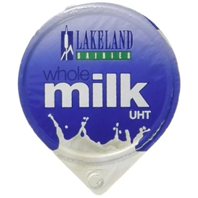 Image of Lakeland Dairies Whole Milk 12ml pots x 120