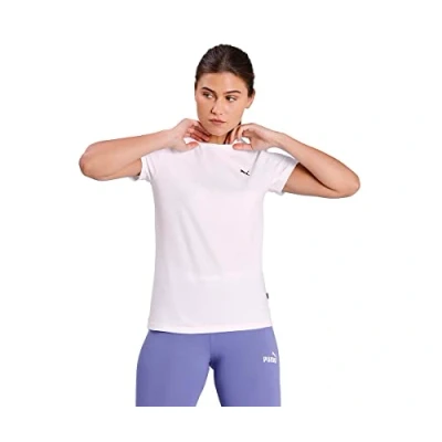 Image of Puma ESS Small Logo Tee White Cat,