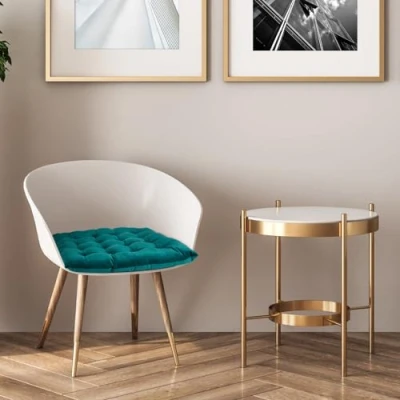 Image of Le Chateau Velvet Seat Pad Emerald