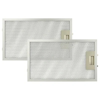 Image of vhbw 2 x Filter Metal Grease Replacement for AEG 50253591007, 4055101697 Cooker Hood 32.5 19.6 0.85 cm,