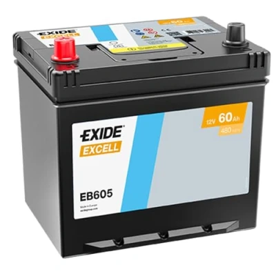 Image of Exide EB605 Starter Battery 60 Ah