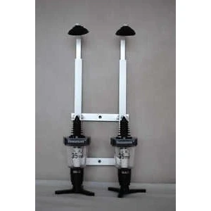 Image of 2 Bottle 1 Litre Wall Fixing Bracket Rack &amp; 35ml optics Bar Equipment by Glitz Distribution