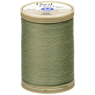 Image of Coats Dual Duty XP Heavy Thread 125yd Green Linen