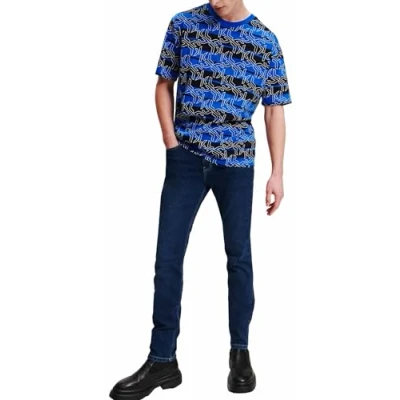 Image of KARL LAGERFELD JEANS Skinny Leg Denim, Dark Blue, 2932