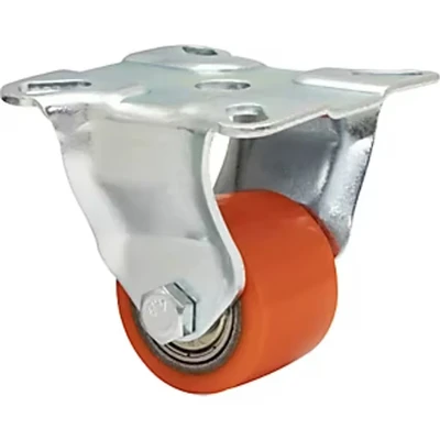 Image of WAGNER SYSTEM GMBH Mini Fixed Castors for Transport Equipment Wheel 35 mm Pack of 4 Castor