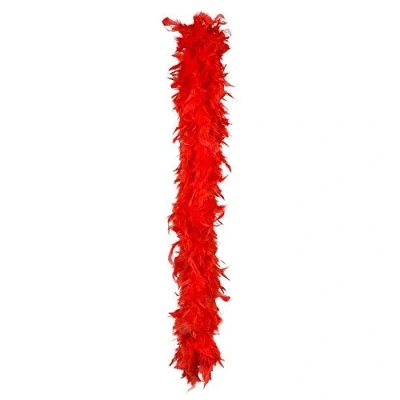 Image of Boland 52700 Feather Boa, 180 cm, Red