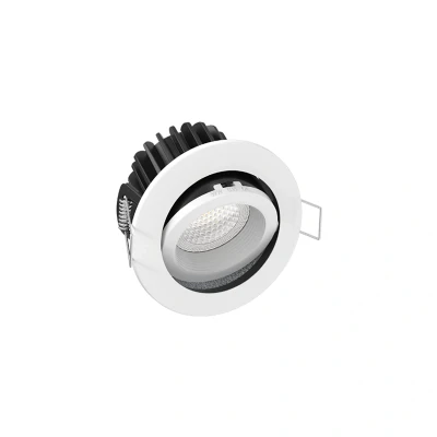 Image of Tilt CCT Fire Rated Dimmable LED Downlight 10W White Kosnic Telica