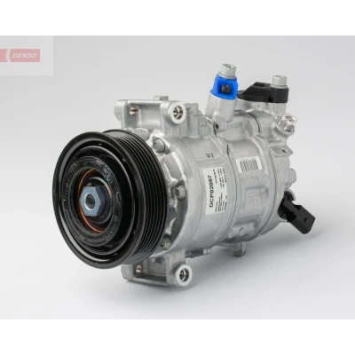Image of 8T0260805E, 8T0260805N AC Compressor DENSO DCP02097 6SES14C PAG 46 R134a AUDI: A5 B8 Sportback, A4 Avant, Q5