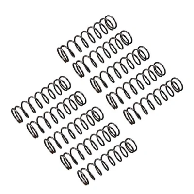 Image of sourcingmap Compression Spring 1.2mm Wire Dia , 14mm OD 50mm Free Length Steel Extension Spring,Black,10Pcs
