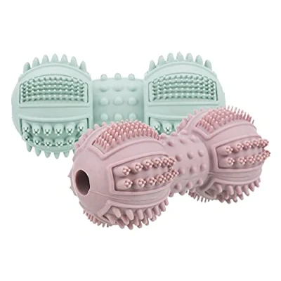 Image of Trixie Denta Fun Natural Rubber Dumbbell, 9 cm