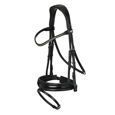 Image of LeMieux Classic Dressage Bridle Black Full