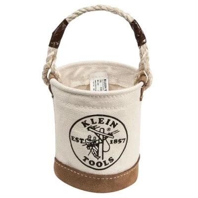 Image of KLEIN TOOLS 5104MINI Mini Tool Bucket, Leather Bottom