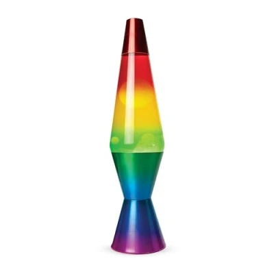 Image of RED5 Rainbow Molten Lava Lamp Energy Efficient Ecodesign Liquid Wax Mood Light
