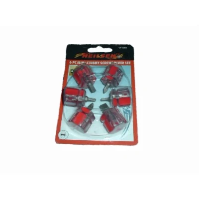 Image of Mini Screwdriver Set 6pc 25ct1552