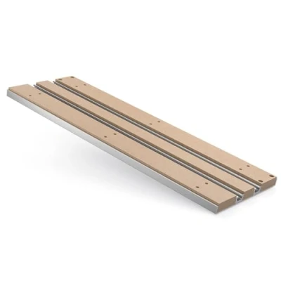 Image of Genmitsu 2040 Aluminum &amp; MDF Hybrid Spoilboard Table for 4040 PRO CNC Router Milling Machine, Size 202 x 600 20.5mm, Expand The Work Area to X600mm Y400mm