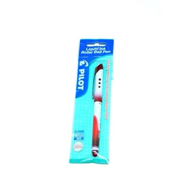 Image of Pilot Vball VB7 Rollerball Pen with Rubber Grip 0.7mm 0.5mm Line Red Ref BLNVBG5 02 [Pack 12]