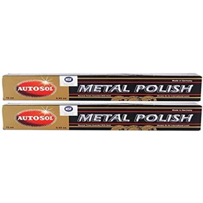 Image of 2 x Autosol Metal Polish Chrome Shine, 75 ml
