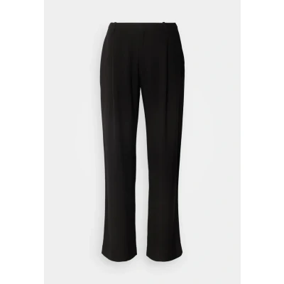 Image of Lindex Trousers Charlotte Trousers, Women&#039;s, Size: 8, Black