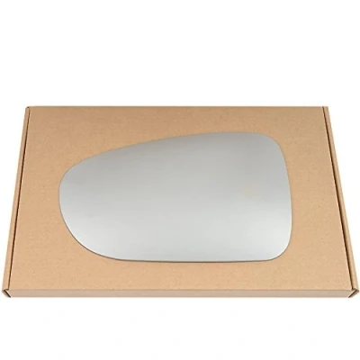 Image of Less4spares Wing Mirror Glass Left Compatible with Ford Galaxy 1995 2006 STICK ON Passenger Near Side Convex