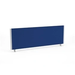 Image of Impulse/Evolve Plus Bench Screen 1200 Bespoke Stevia Blue Silver Frame